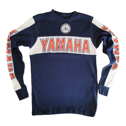 80s Deadstock Vintage YAMAHA motorcycle racing shirt